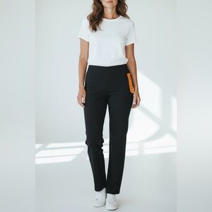 Eddie Bauer Horizon‎ Straight Ankle Pants Women’s 16 Black NWT